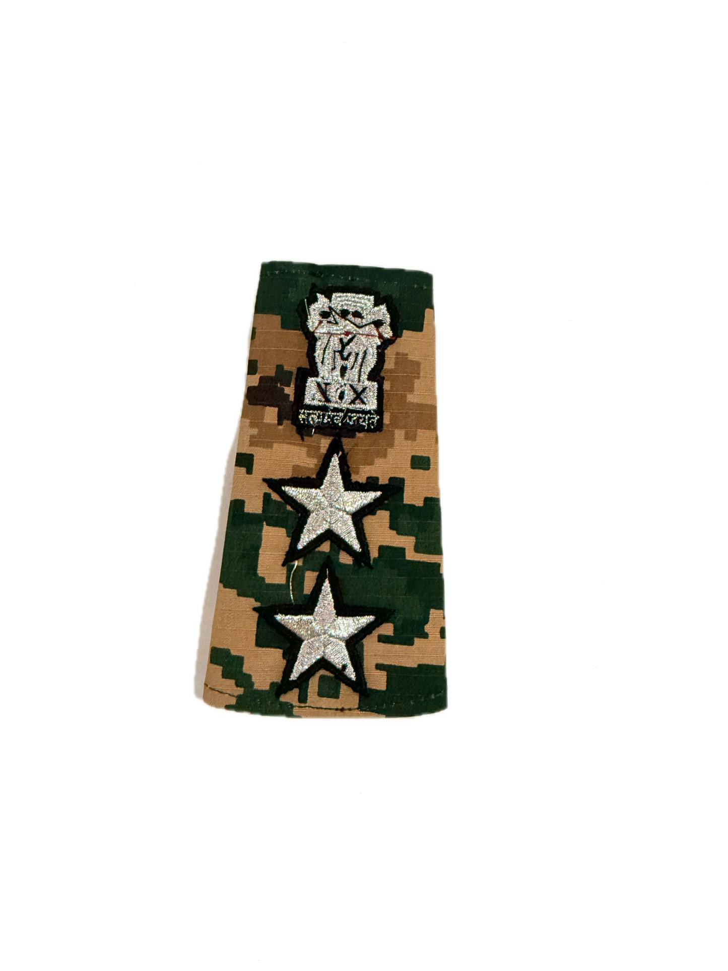 BSF NEW RANK SET CAMOUFLAGE COMMANDANT (CO) HAND ZARI