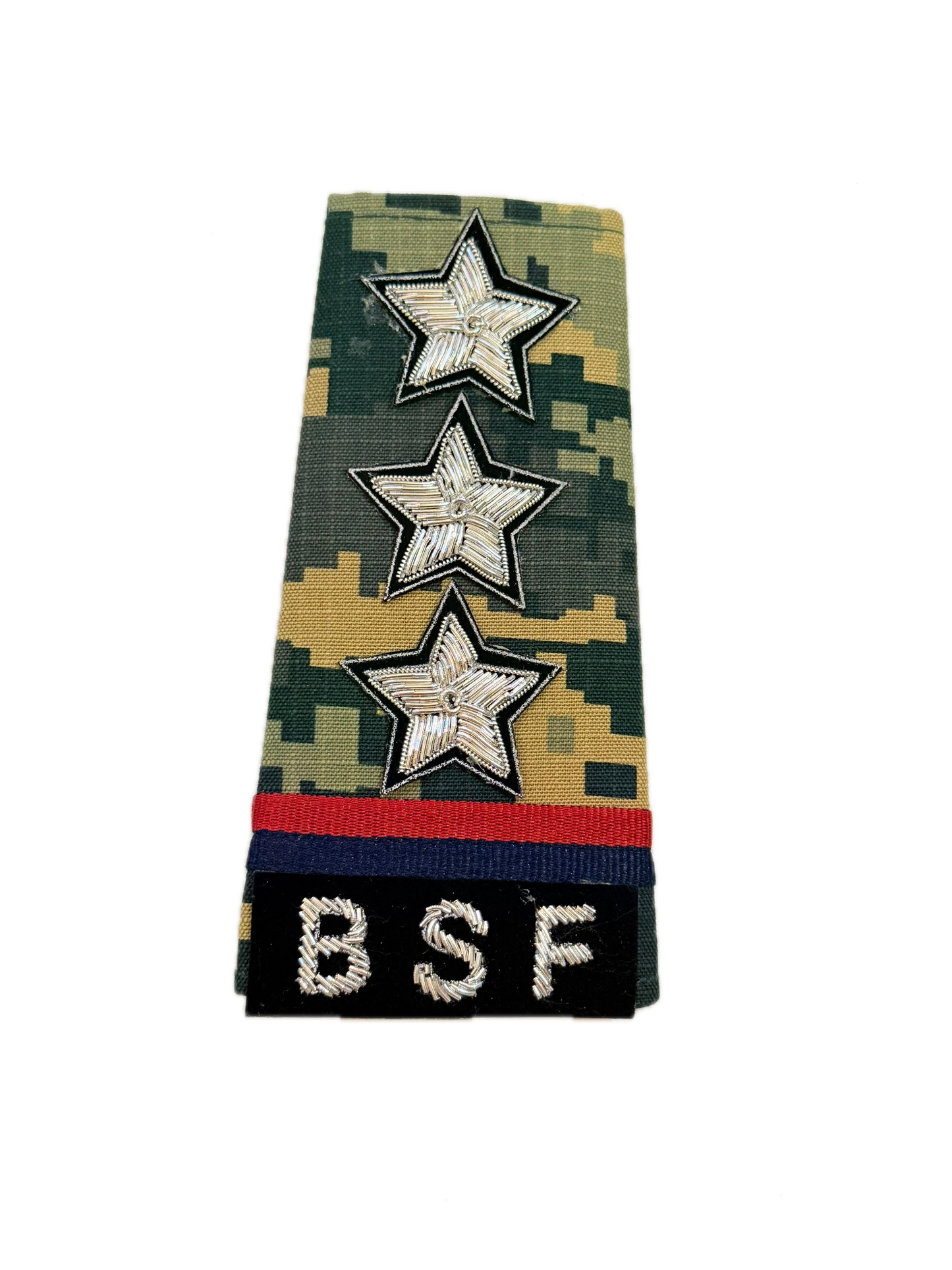 BSF NEW RANK SET CAMOUFLAGE INSPECTOR MACHINE ZARI