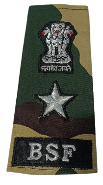 Rank Set 2 IC Camouflage Embroidered BSF