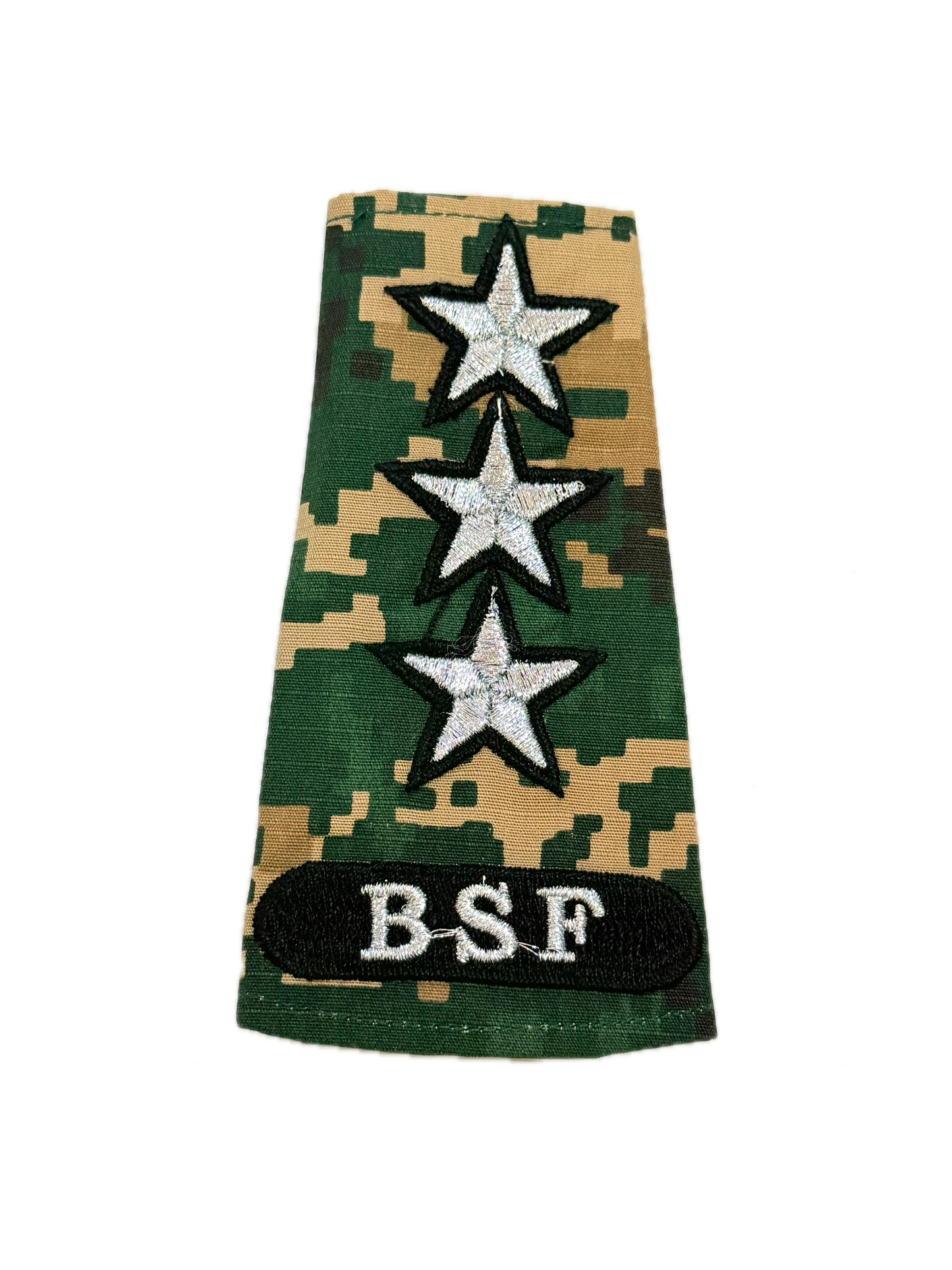 BSF NEW RANK SET CAMOUFLAGE ASSISTANT COMMANDANT (AC) MACHINE ZARI