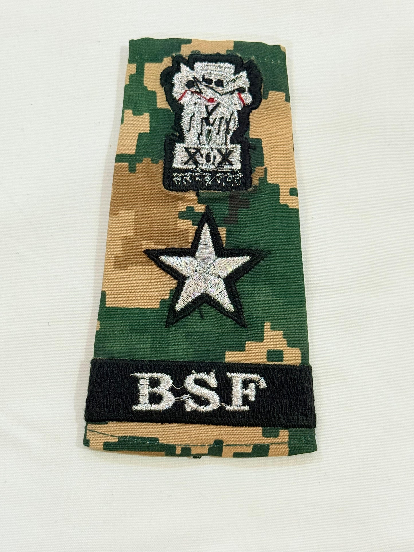 BSF New RANK SET CAMOUFLAGE 2 IC MACHINE ZARI