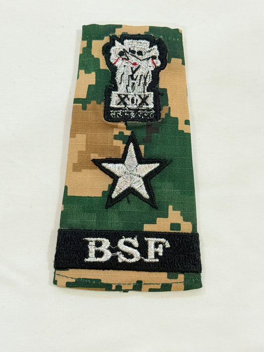 BSF New RANK SET CAMOUFLAGE 2 IC MACHINE ZARI