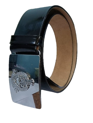 Leather Belt With BSF Metal Buckle