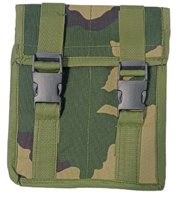 Camouflage Olive Green Utility Pouch