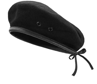 Beret Cap Black