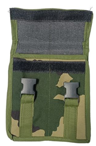 Camouflage Olive Green Utility Pouch