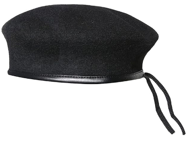 Beret Cap Black