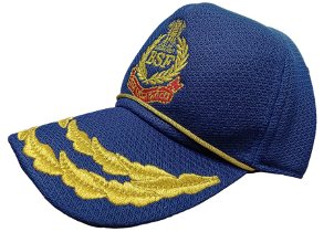 Officer's P cap Blue BSF