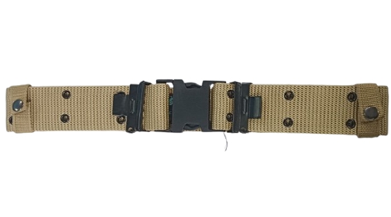Khaki Nylon Web Belt