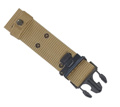 Khaki Nylon Web Belt